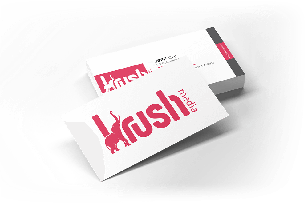 point a solutions - krush business cards